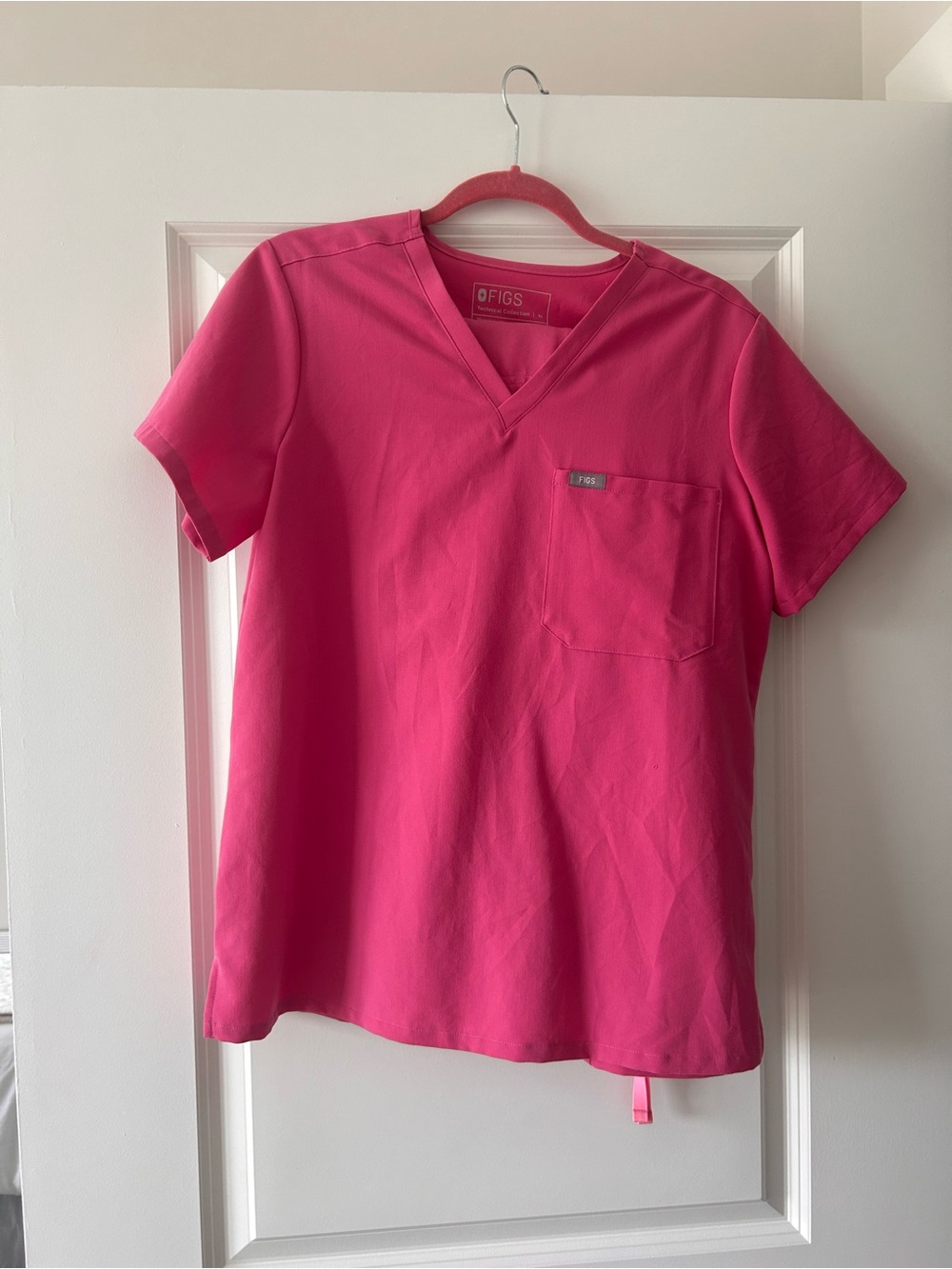 FIGS F*ing pink scrub top